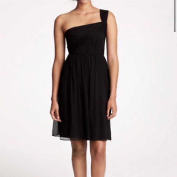 🌌 J.Crew Navy Lucienne Silk Chiffon Dress - Picture 3 of 3